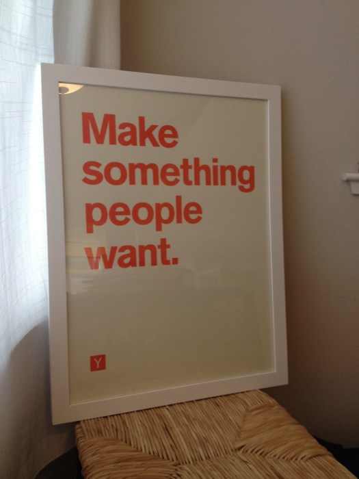 During my big epiphany, Alvy Brooks was selling these posters for donations to Watsi. I snapped one up and it is now by my desk as a reminder every single day.